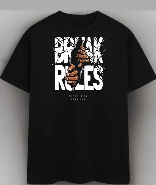 Break Rules Men's Oversized T-shirt