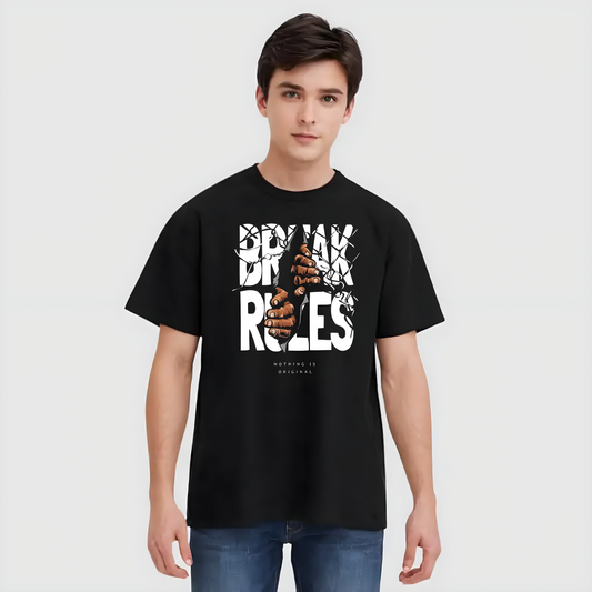 Break Rules Men's Oversized T-shirt